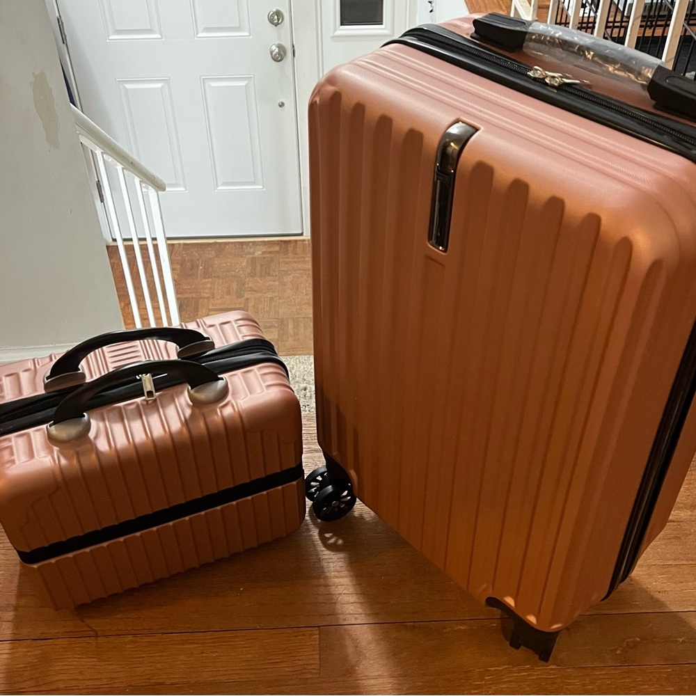 Stylish Pink Luggage Set